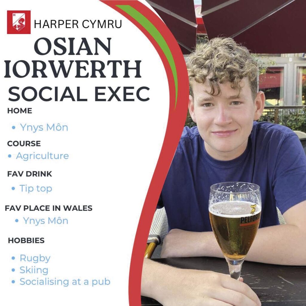 Osian Iorweth - Social Exec